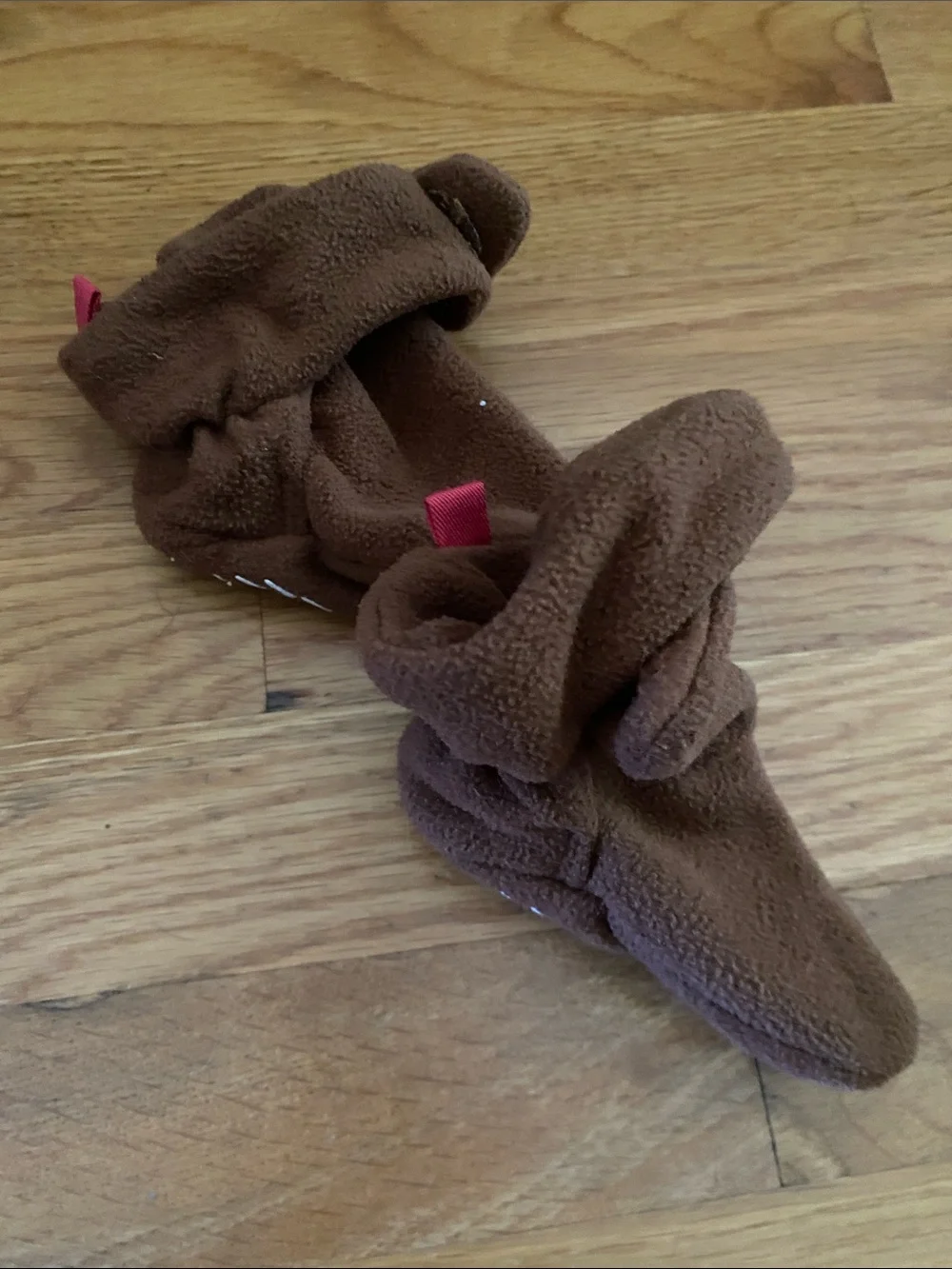 Kids Cozy Fleece Booties - Assorted Colors